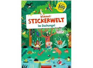 9783649672104 - Wimmel-Stickerwelt - Im Dschungel Gebunden