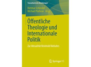 9783658000233 - Transatlantische Beziehungen   Öffentliche Theologie und Internationale Politik Kartoniert (TB)