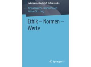 9783658001094 - Ethik - Normen - Werte Kartoniert (TB)