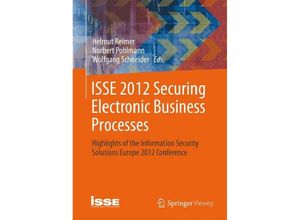 9783658003326 - ISSE 2012 Securing Electronic Business Processes Kartoniert (TB)