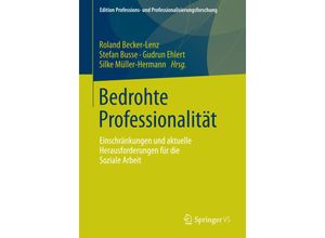 9783658003517 - Bedrohte Professionalität Kartoniert (TB)