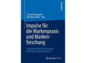 9783658004262 - Impulse für die Markenpraxis und Markenforschung Kartoniert (TB)