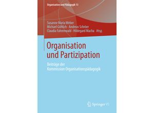 9783658004491 - Organisation und Partizipation Kartoniert (TB)