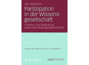 9783658004842 - Partizipation in der Wissensgesellschaft - Ray Hebestreit Kartoniert (TB)