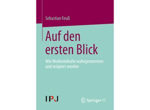 9783658011857 - Auf den ersten Blick - Sebastian Feuß Kartoniert (TB)