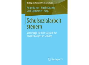 9783658014216 - Schulsozialarbeit steuern Kartoniert (TB)