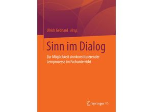 9783658015466 - Sinn im Dialog Kartoniert (TB)