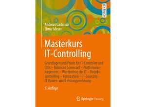 9783658015893 - Masterkurs IT-Controlling - Andreas Gadatsch Elmar Mayer Kartoniert (TB)