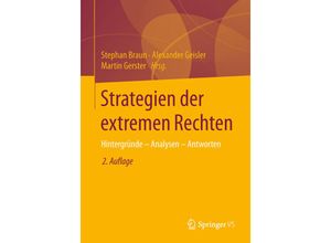 9783658019839 - Strategien der extremen Rechten Kartoniert (TB)