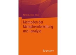 9783658020934 - Methoden der Metaphernforschung und -analyse Kartoniert (TB)