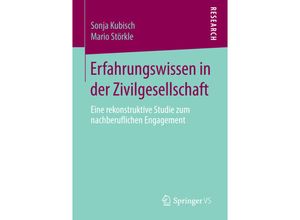 9783658021016 - Erfahrungswissen in der Zivilgesellschaft - Sonja Kubisch Mario Störkle Kartoniert (TB)