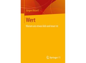 9783658021931 - Wert - Jürgen Ritsert Kartoniert (TB)