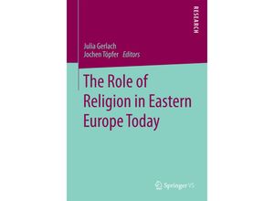 9783658024406 - The Role of Religion in Eastern Europe Today Kartoniert (TB)