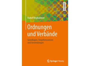 9783658027100 - Ordnungen und Verbände - Rudolf Berghammer Kartoniert (TB)