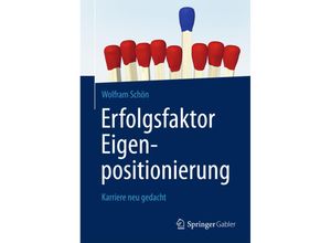 9783658028572 - Erfolgsfaktor Eigenpositionierung - Wolfram Schön Kartoniert (TB)