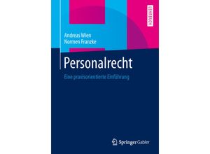 9783658029678 - Personalrecht - Andreas Wien Normen Franzke Kartoniert (TB)