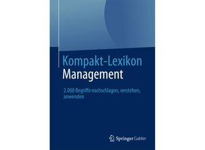 9783658030247 - Kompakt-Lexikon Management Kartoniert (TB)