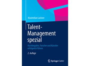 9783658031824 - Talent-Management spezial - Maximilian Lackner Kartoniert (TB)