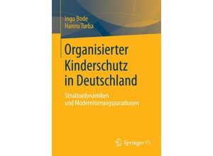 9783658033538 - Organisierter Kinderschutz in Deutschland - Ingo Bode Hannu Turba Kartoniert (TB)