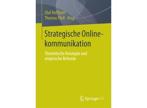 9783658033958 - Strategische Onlinekommunikation Kartoniert (TB)