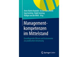 9783658034474 - Managementkompetenzen im Mittelstand Kartoniert (TB)