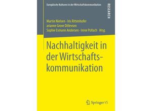 9783658034511 - Nachhaltigkeit in der Wirtschaftskommunikation Kartoniert (TB)