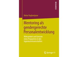 9783658034801 - Mentoring als gendergerechte Personalentwicklung - Bahar Haghanipour Kartoniert (TB)