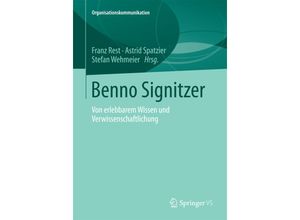 9783658035044 - Organisationskommunikation   Benno Signitzer Kartoniert (TB)