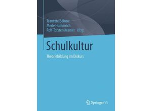 9783658035365 - Schulkultur Kartoniert (TB)