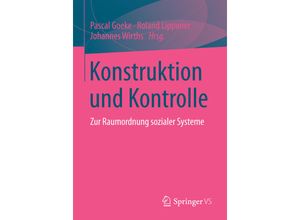 9783658036430 - Konstruktion und Kontrolle Kartoniert (TB)