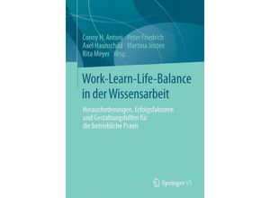 9783658040789 - Work-Learn-Life-Balance in der Wissensarbeit Kartoniert (TB)