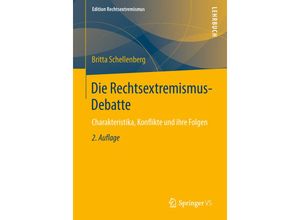 9783658041762 - Edition Rechtsextremismus   Die Rechtsextremismus-Debatte - Britta Schellenberg Kartoniert (TB)