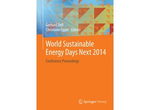 9783658043544 - World Sustainable Energy Days Next 2014 Kartoniert (TB)