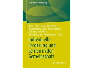 9783658044787 - Individuelle Förderung und Lernen in der Gemeinschaft Kartoniert (TB)