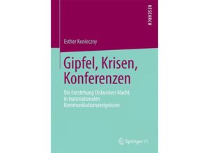 9783658046859 - Gipfel Krisen Konferenzen - Esther Konieczny Kartoniert (TB)