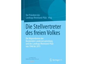 9783658047504 - Die Stellvertreter des freien Volkes Gebunden