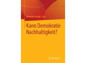 9783658048945 - Kann Demokratie Nachhaltigkeit? Kartoniert (TB)