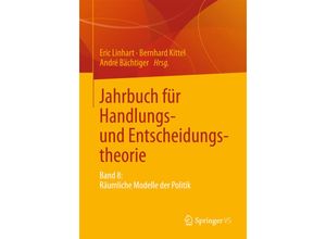 9783658050078 - Jahrbuch für Handlungs- und EntscheidungstheorieBd8 Kartoniert (TB)