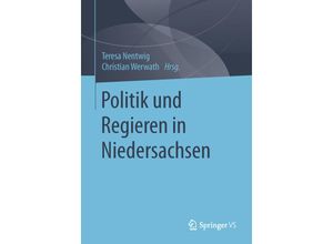 9783658050757 - Politik und Regieren in Niedersachsen Kartoniert (TB)