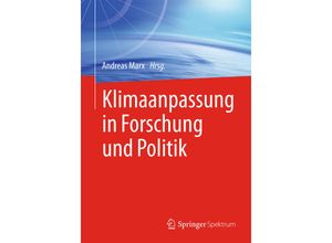 9783658055776 - Klimaanpassung in Forschung und Politik Kartoniert (TB)