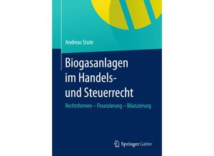 9783658056469 - Biogasanlagen im Handels- und Steuerrecht - Andreas Stute Kartoniert (TB)