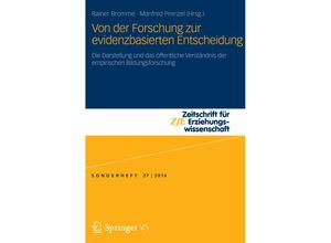 9783658057961 - Von der Forschung zur evidenzbasierten Entscheidung Kartoniert (TB)