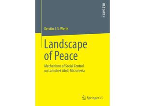 9783658058319 - Landscape of Peace - Kerstin J S Werle Kartoniert (TB)