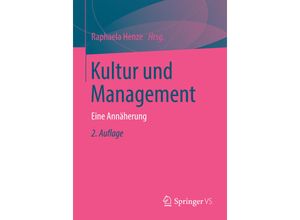 9783658058708 - Kultur und Management Kartoniert (TB)