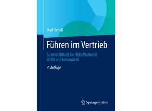 9783658059132 - Führen im Vertrieb - Karl Herndl Kartoniert (TB)