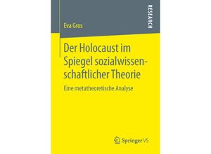 9783658061401 - Der Holocaust im Spiegel sozialwissenschaftlicher Theorie - Eva Gros Kartoniert (TB)