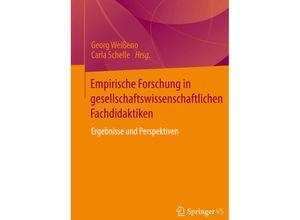 9783658061906 - Empirische Forschung in gesellschaftswissenschaftlichen Fachdidaktiken Kartoniert (TB)