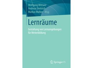 9783658063702 - Lernräume Kartoniert (TB)