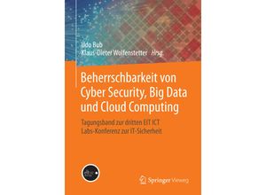 9783658064129 - Beherrschbarkeit von Cyber Security Big Data und Cloud Computing Kartoniert (TB)