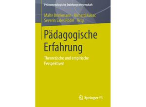 9783658066178 - Pädagogische Erfahrung Kartoniert (TB)